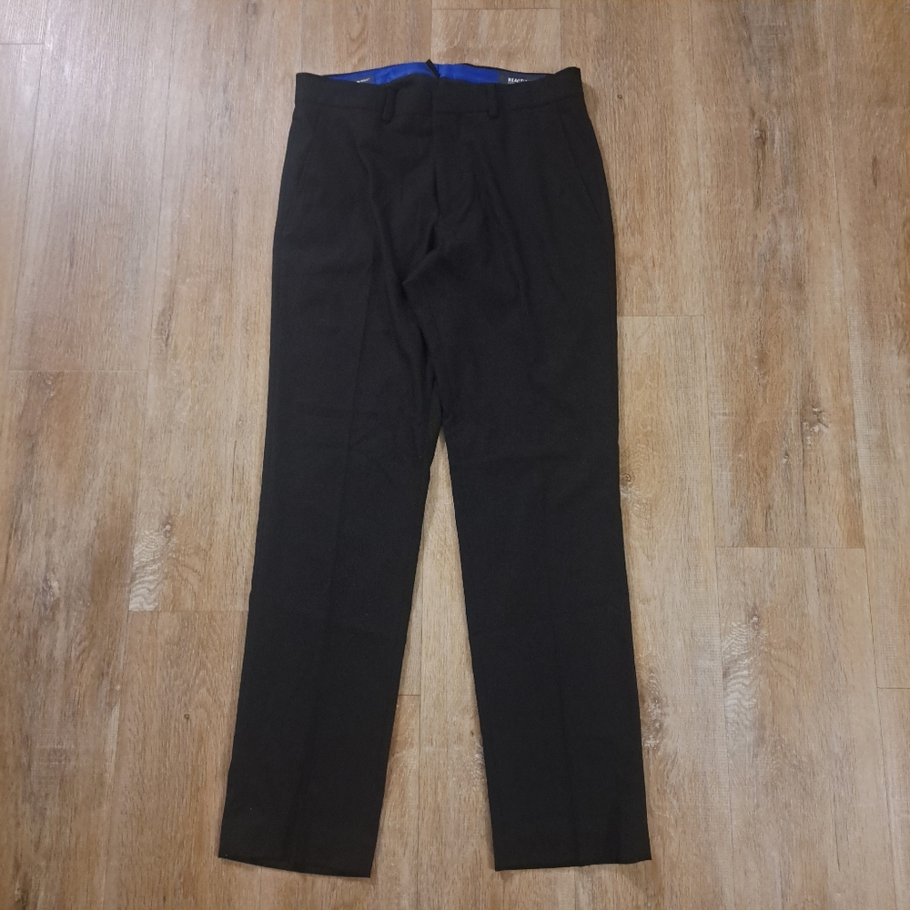 Reaction Kenneth Cole Techni-Cole Black Dress Pants Men's Size 30" X 30"